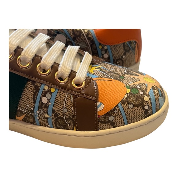 RARE Gucci Ace x Disney Huey Dewey Louie GG Logo Sneaker Shoes in Size 35 - Picture 5 of 16